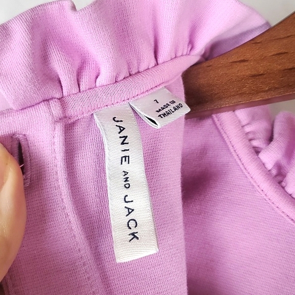 Janie And Jack Ruffle Ponte Dress In‎ Orchid - Picture 10 of 10